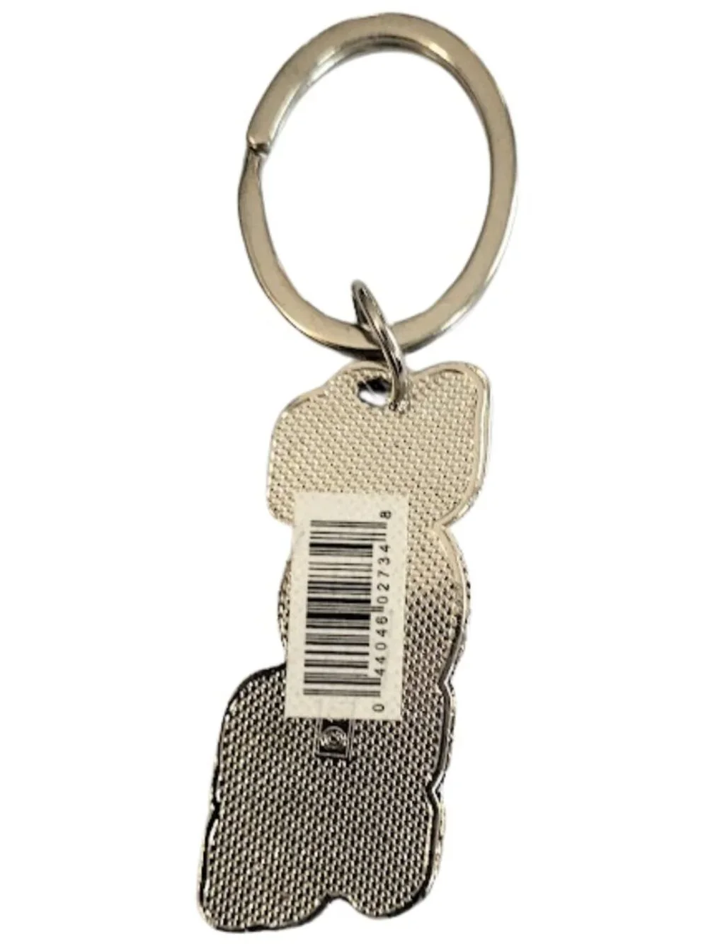 SWIBCO NW0T Black & Silver Galaxy Keychain Silver Metal Personalized Name JEFF